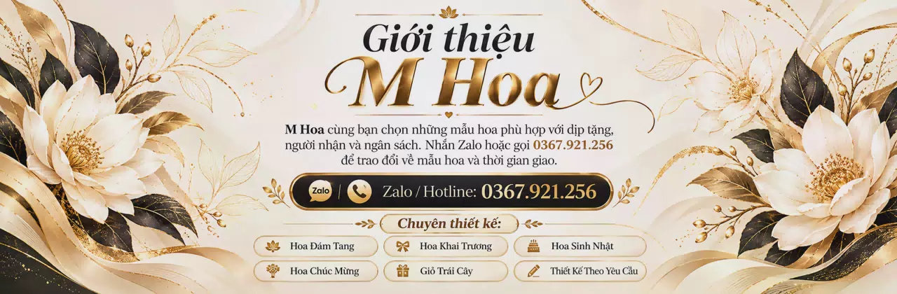 Ảnh bìa Shop hoa tươi Xã Nam Phước Đà Nẵng - Gửi sự quan tâm qua từng món hoa